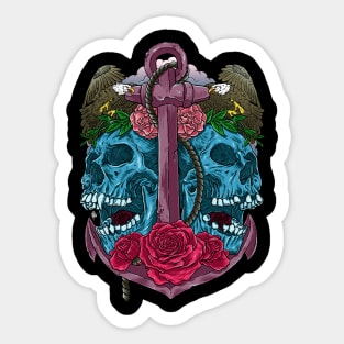 DEATH DOWN BELOW Sticker